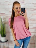 Gumis aljú, rövid ujjú, pamut-viszkóz anyagú felső L-XL-XXL