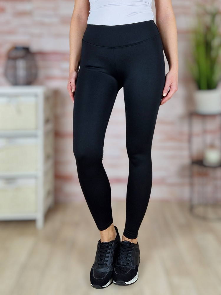 Bélelt, fekete, scrunch leggings S-M-L Bélelt, fekete, scrunch leggings S-M-L